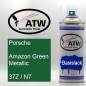Preview: Porsche, Amazon Green Metallic, 37Z / N7: 400ml Sprühdose, von ATW Autoteile West.